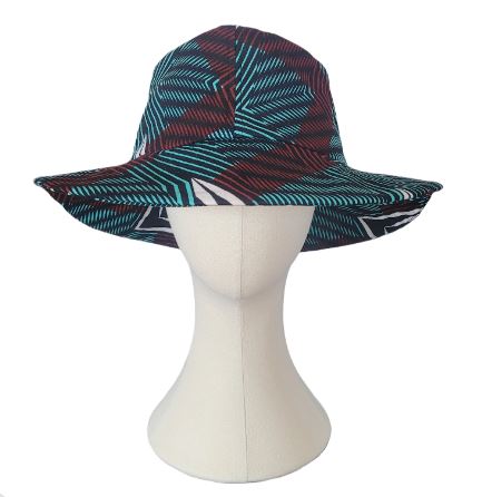 THE NEWPORT HAT 2092B PURPLE GRAPHIC