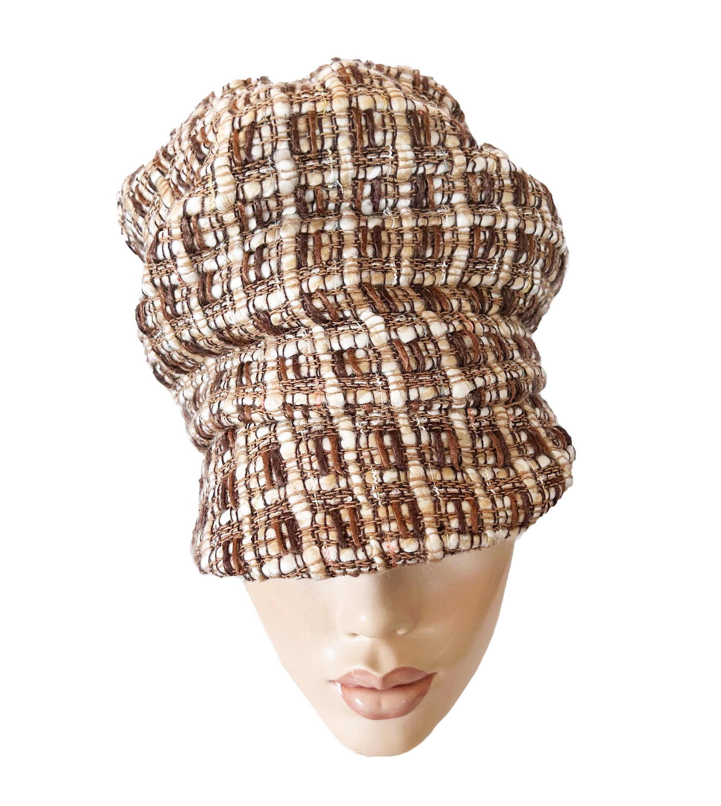 RTS - CHUNKY WEAVE CRUSH CAP