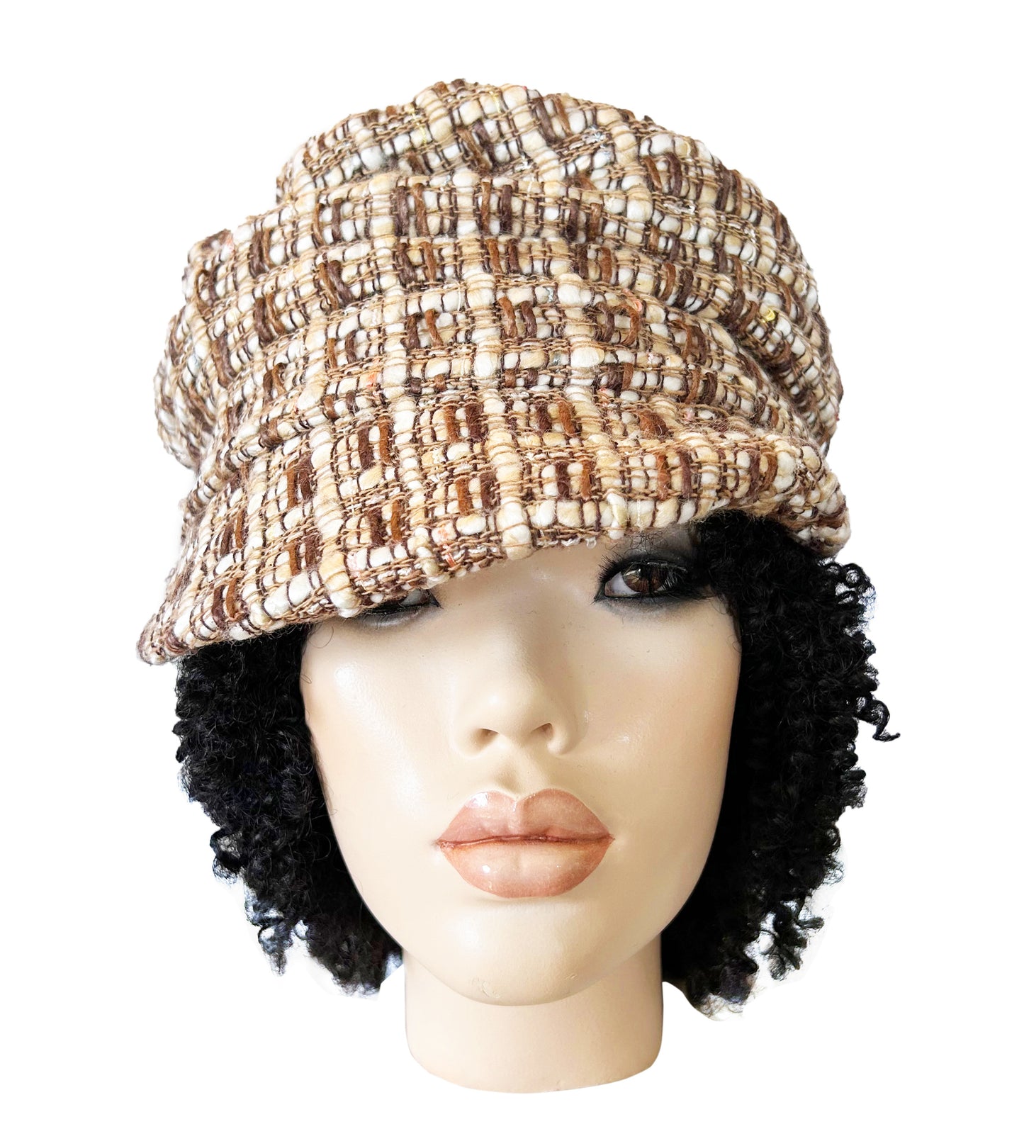 RTS - CHUNKY WEAVE CRUSH CAP