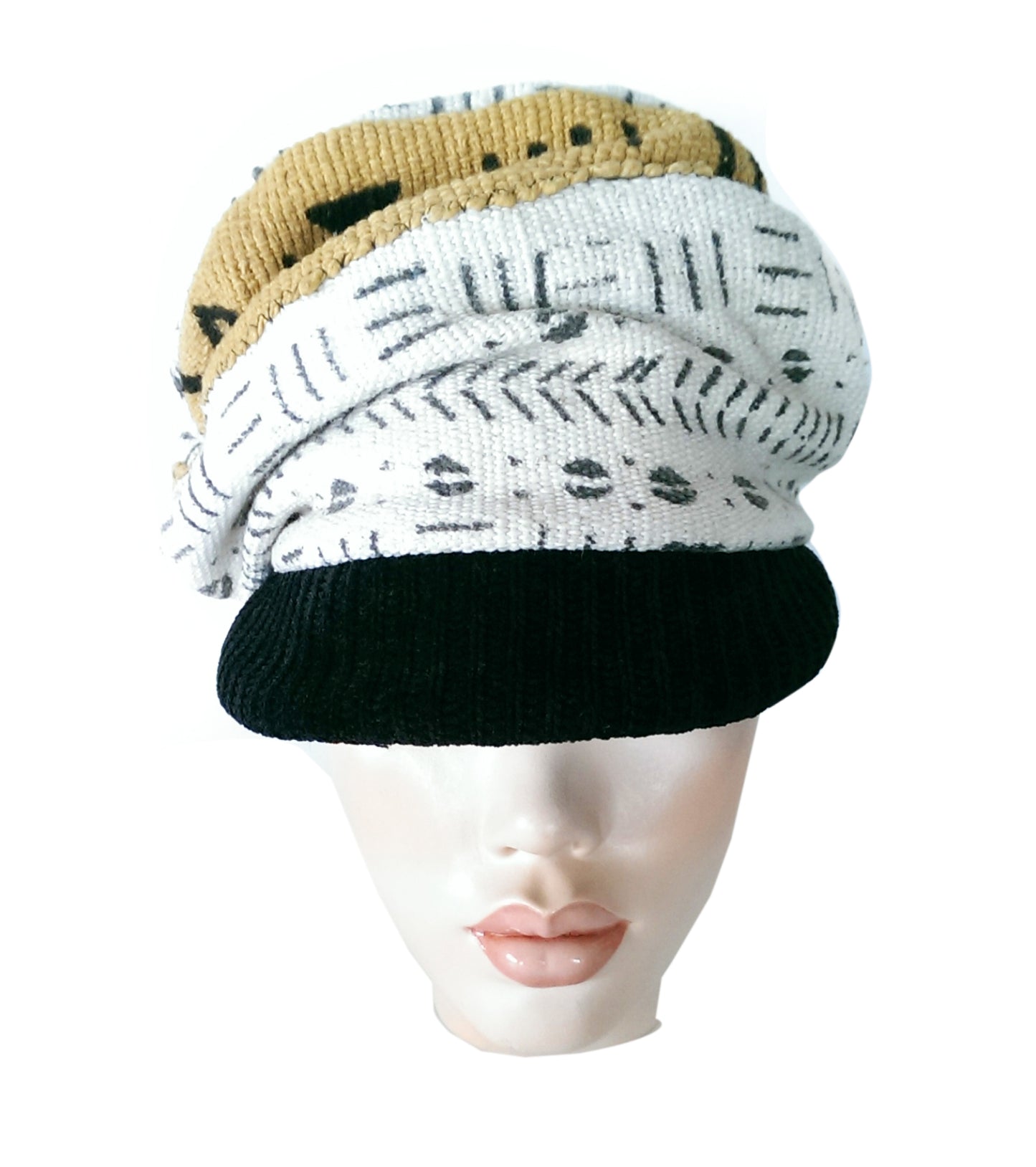 MUDCLOTH CRUSH CAP 1