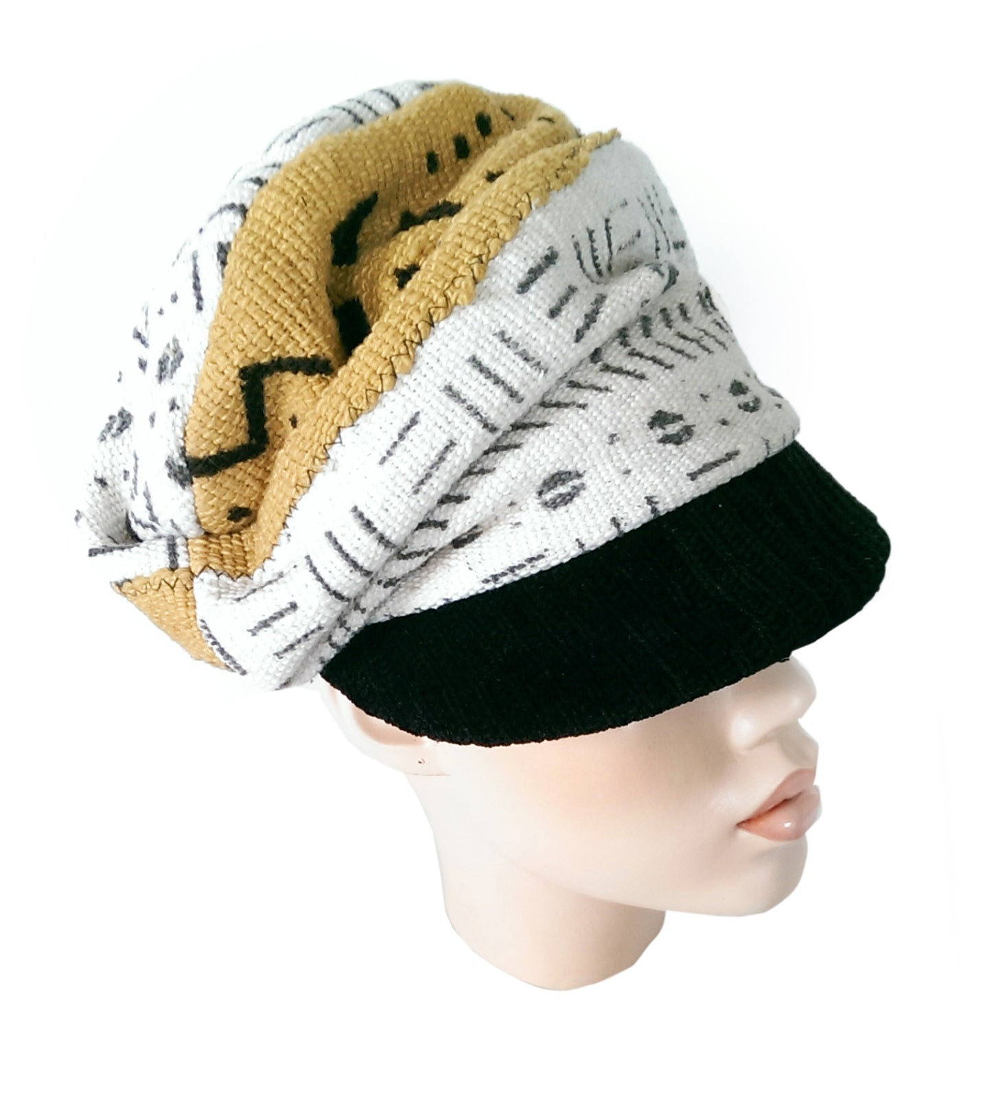 MUDCLOTH CRUSH CAP 1