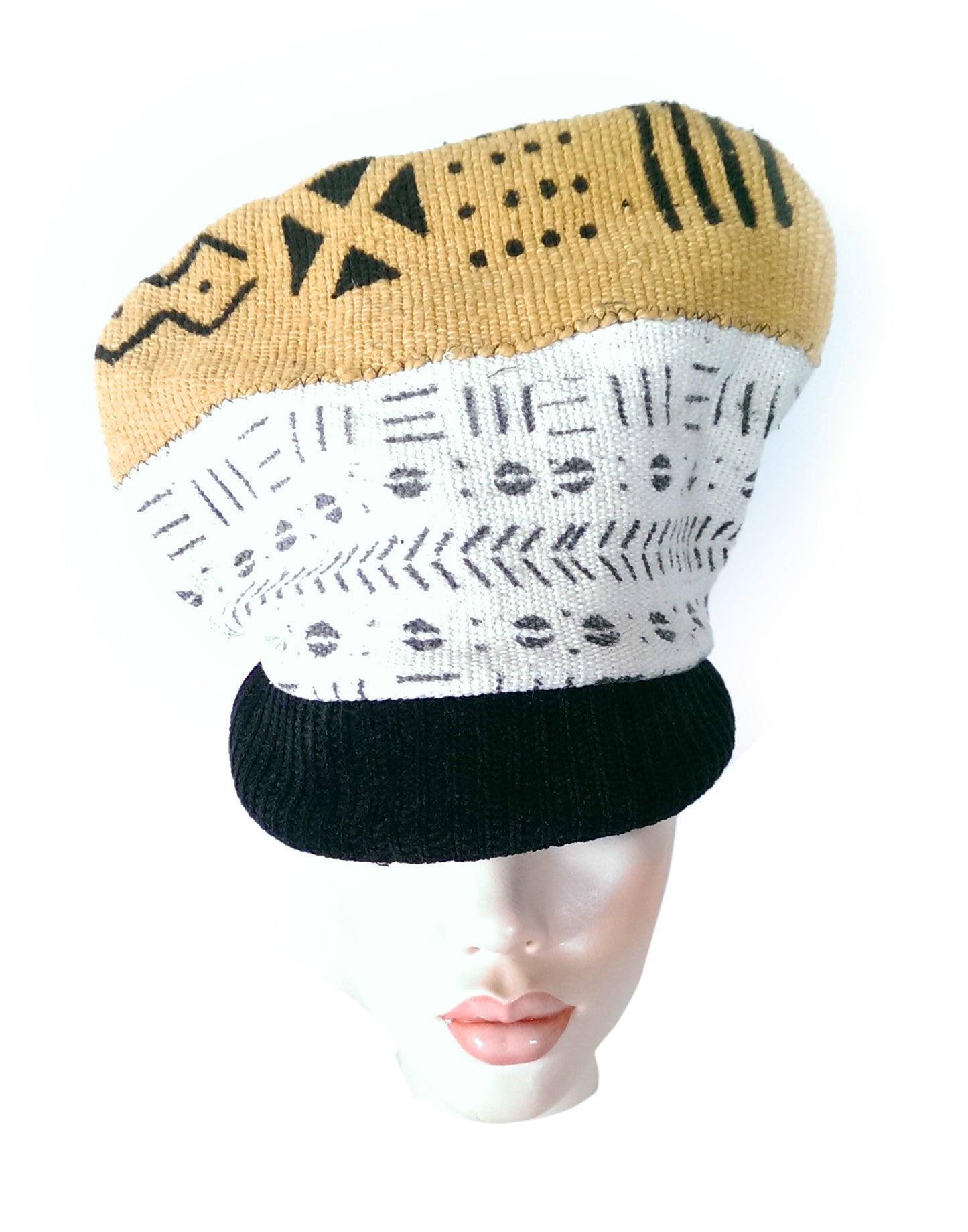 MUDCLOTH CRUSH CAP 1