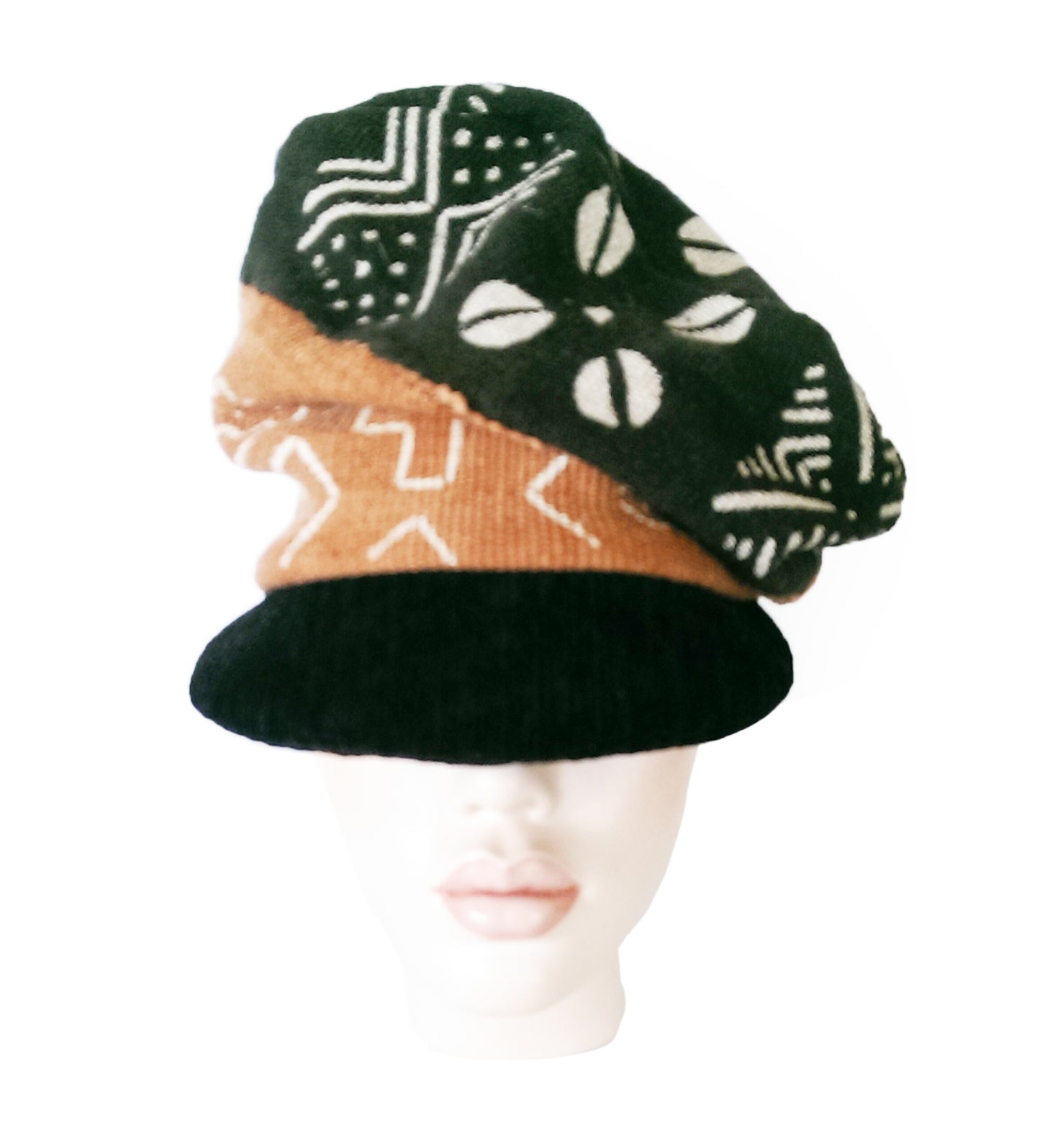 MUDCLOTH CRUSH CAP 3