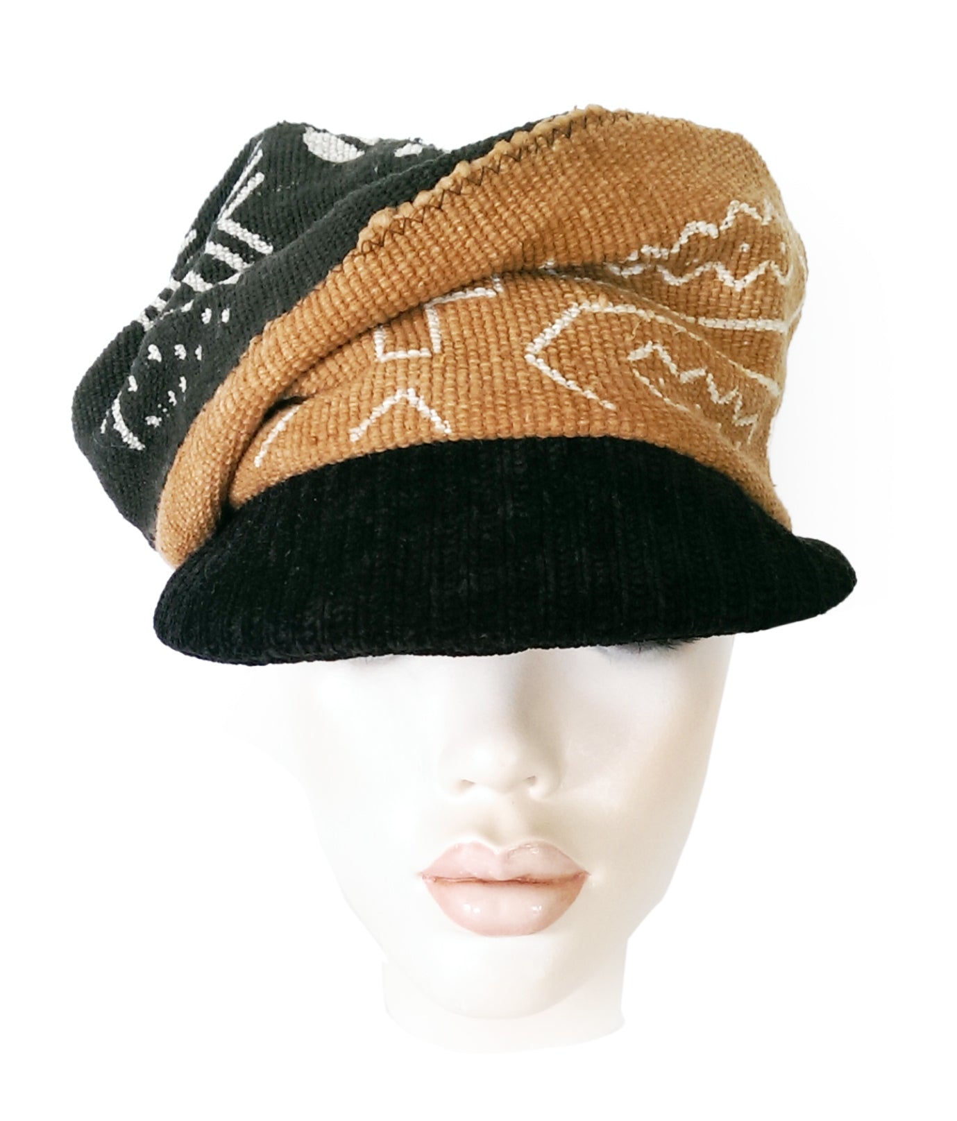 MUDCLOTH CRUSH CAP 3