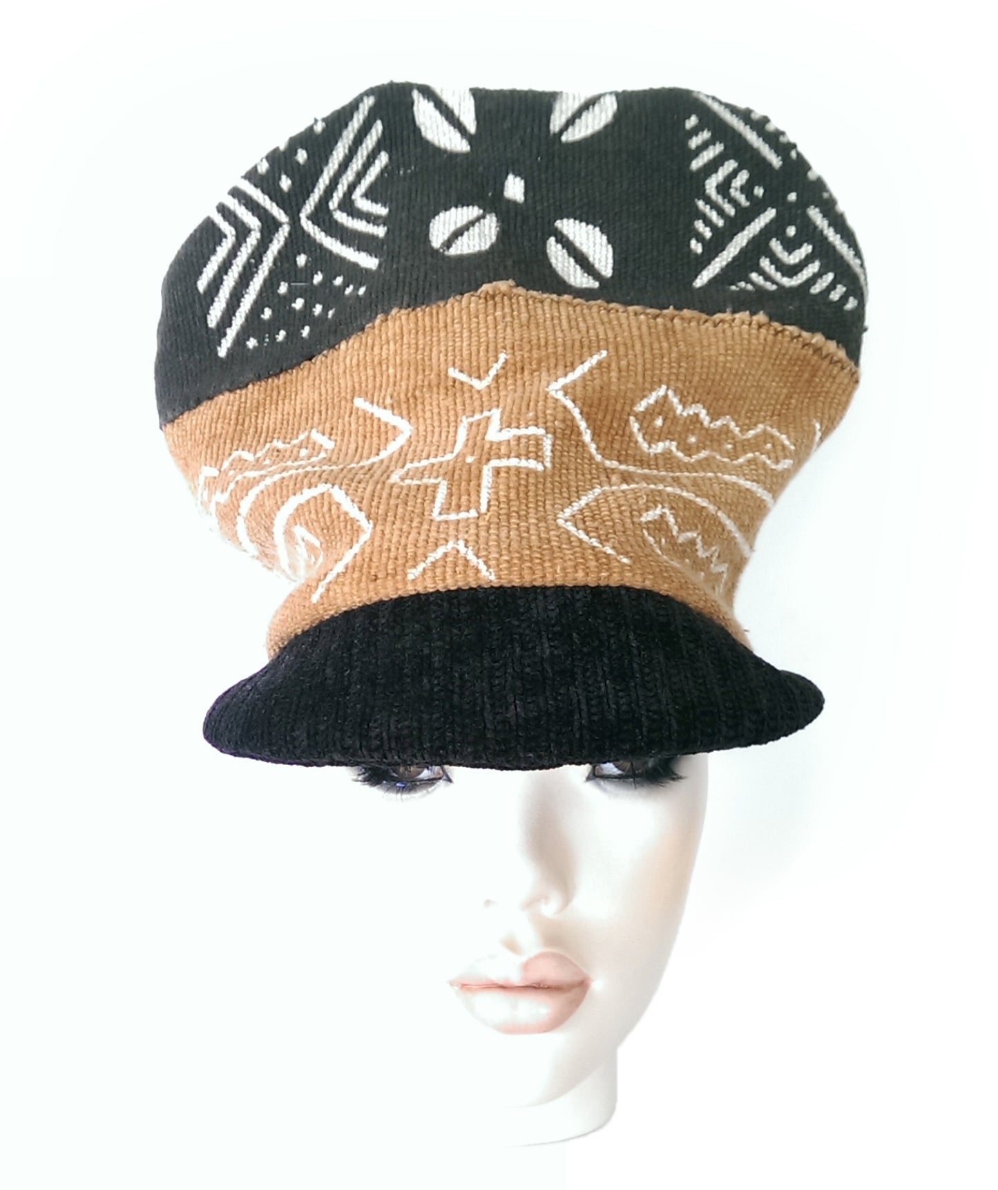 MUDCLOTH CRUSH CAP 3