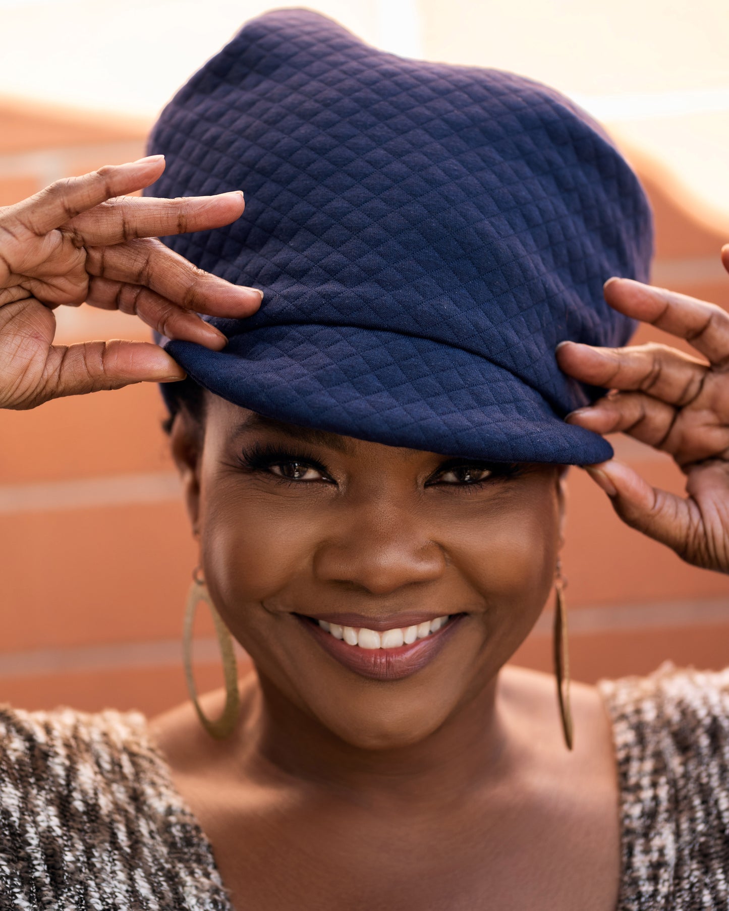 RTS - QUILTED CRUSH CAP