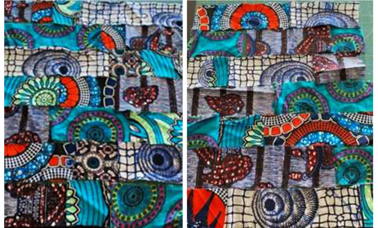 PATCHWORK CRUSH - BLUE SHELLS