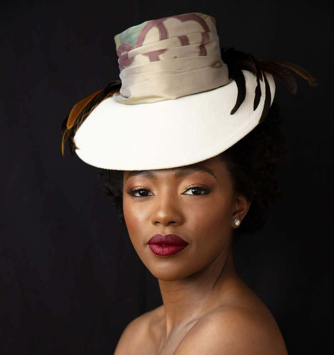STOVEPIPE FASCINATOR - HANNA