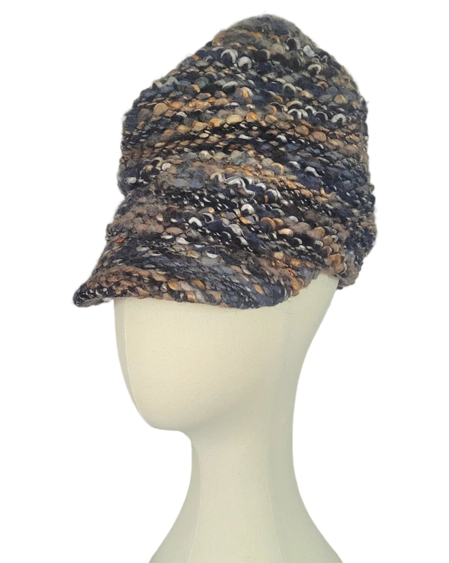 RTS - MULTI NEUTRAL KNIT CRUSH CAP