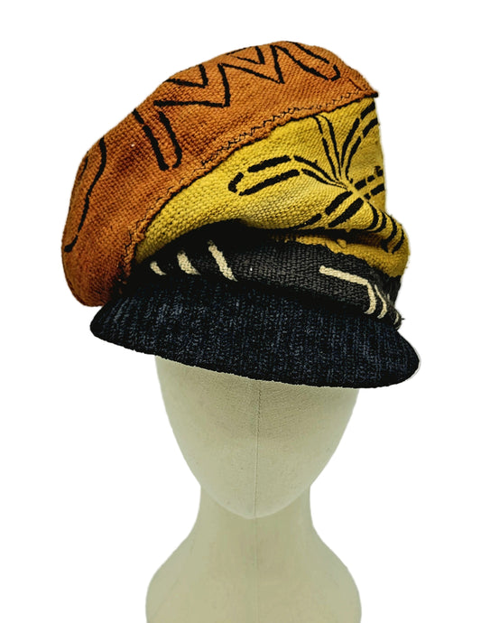 MUDCLOTH CRUSH CAP 8