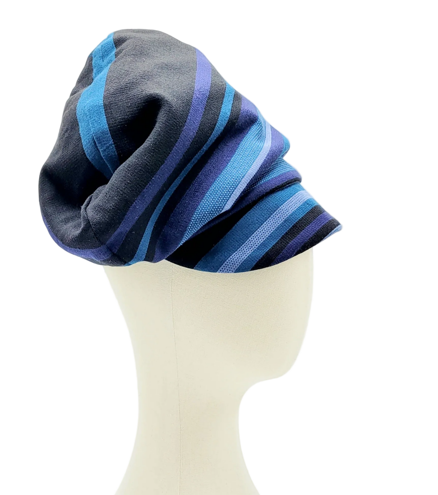 RTS - BLUE STRIPE CRUSH CAP