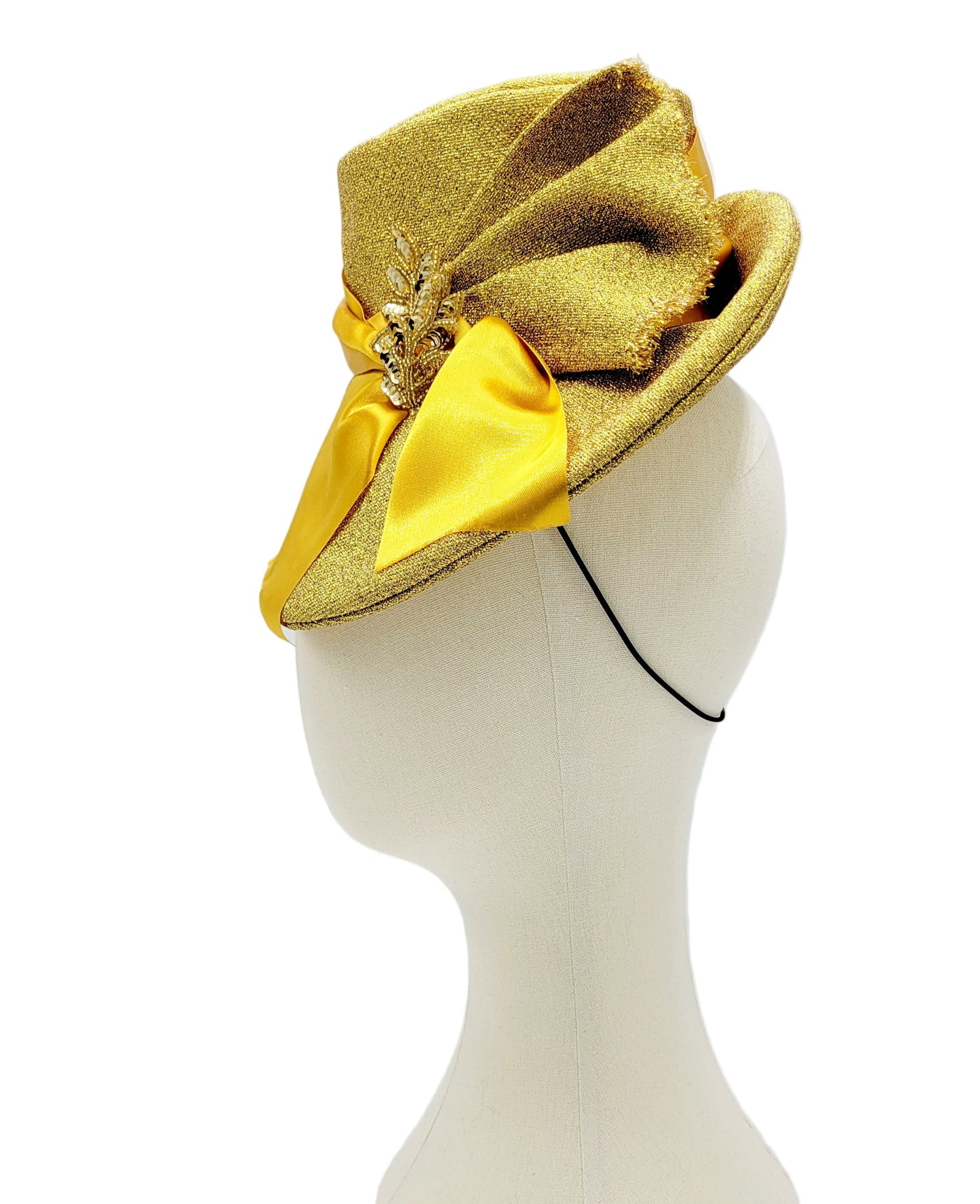 STOVEPIPE FASCINATOR - GOLDEN CHILD