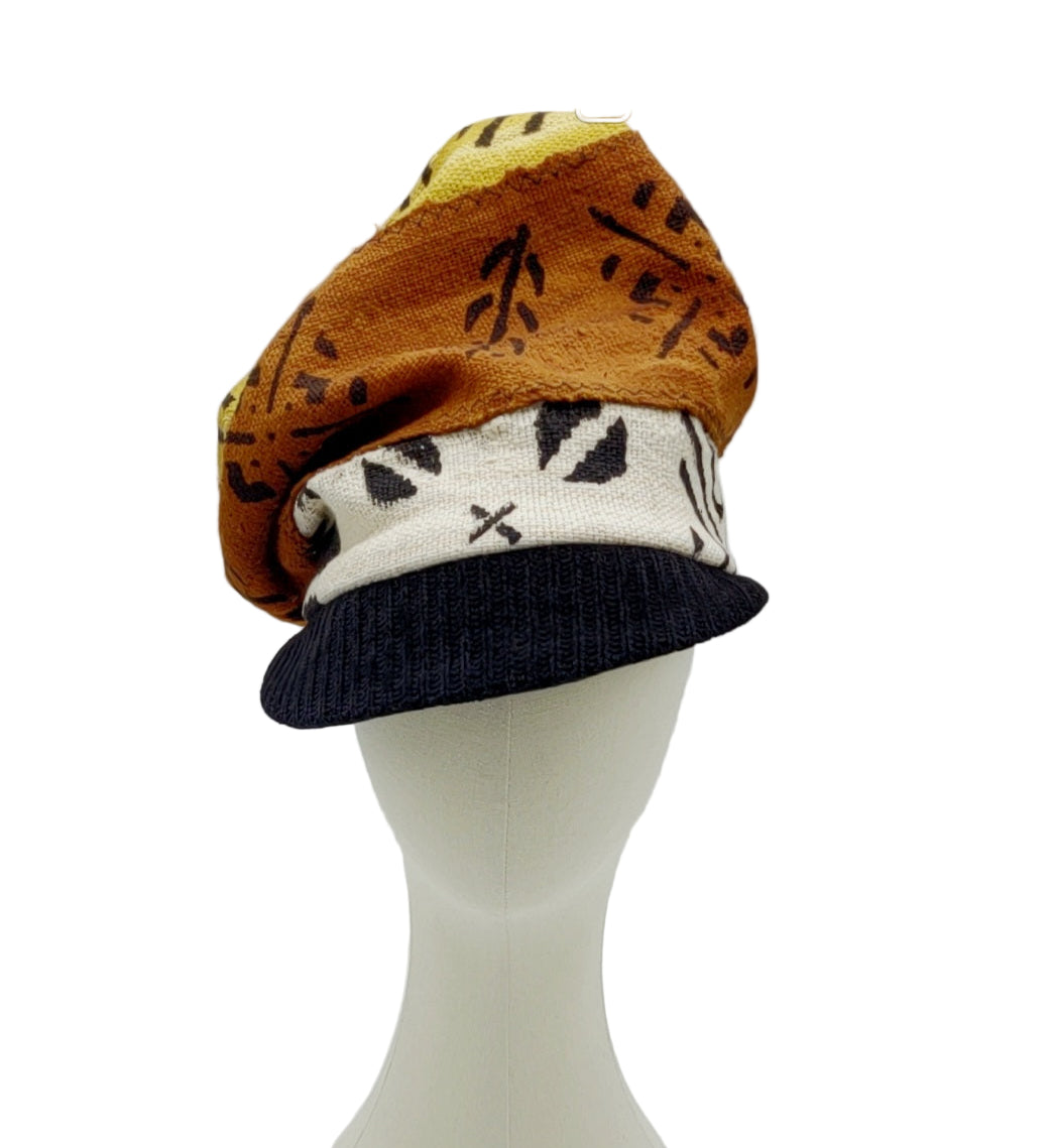 RTS MUDCLOTH CRUSH CAP 11