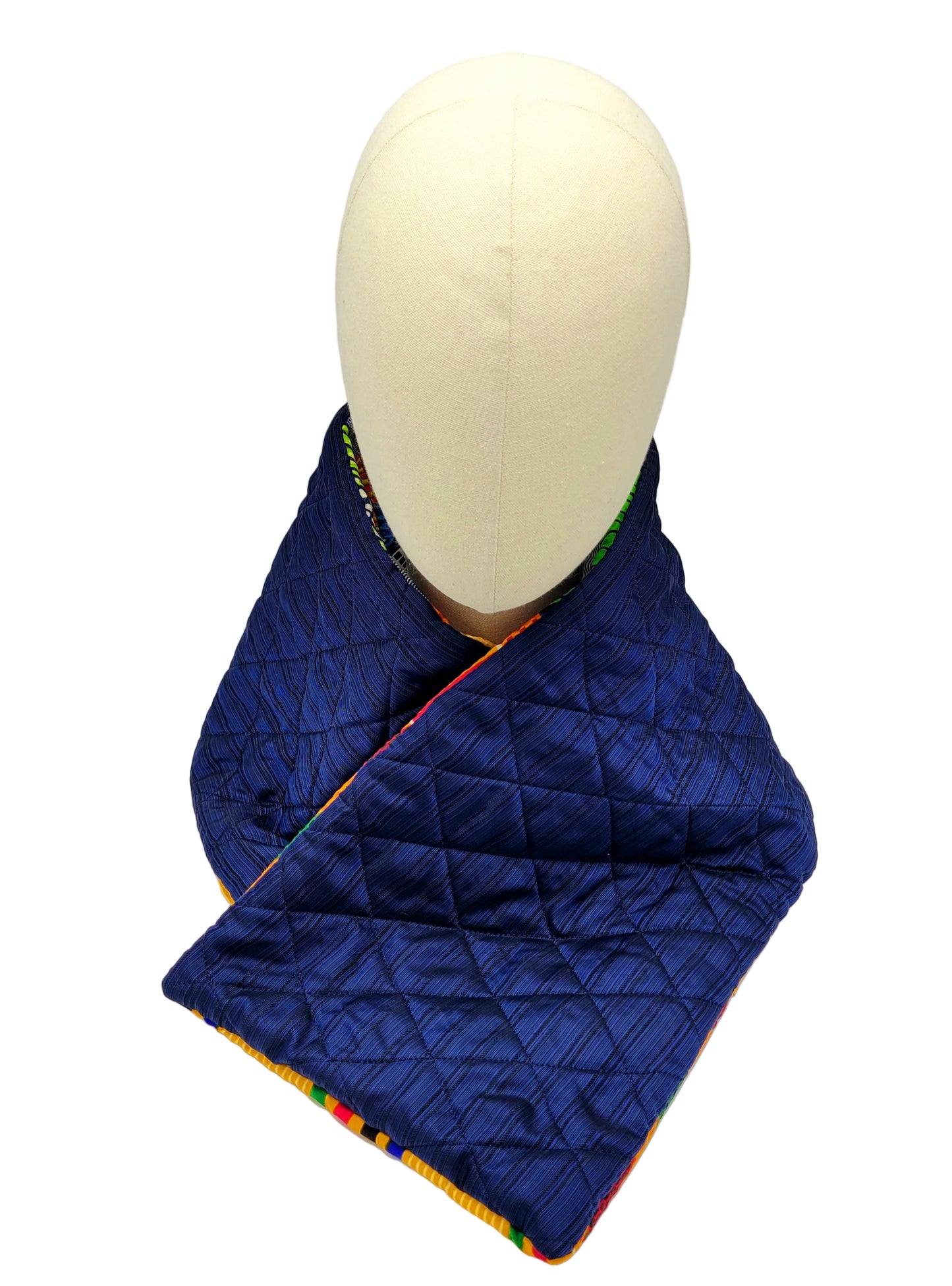 KENTE TIP PATCHWORK SCARF